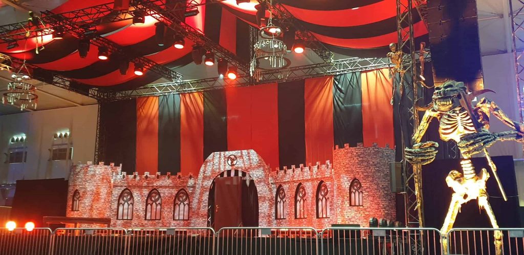 Dubai event company Large-scale set, stage and prop hire for exhibition show event