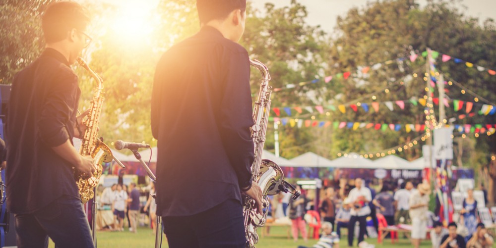 music at festival
