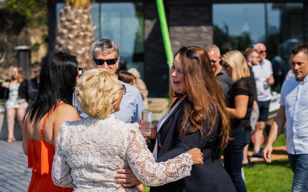 UK event with guests