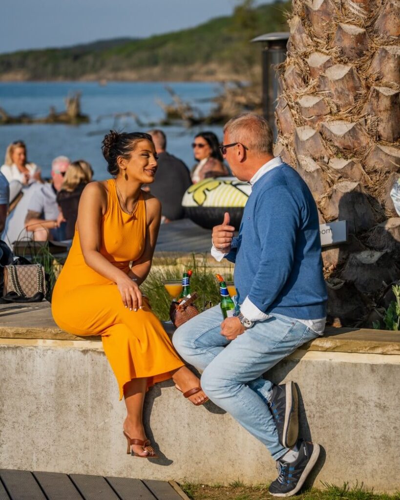 guests at island events