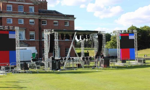 We supplied stage and set build for Netflix turn up Charlie production.